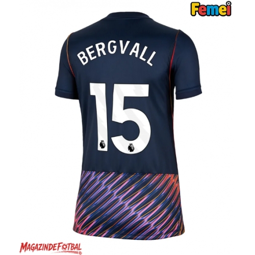 Tottenham Hotspur Lucas Bergvall #15 Tricou Fotbal Replică 2026-27 Femei Deplasare Tottenham Hotspur Lucas Bergvall #15 Tricou Fotbal Replică 2026-27 Femei Deplasare